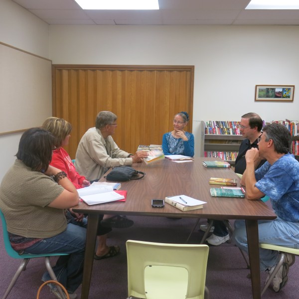 Our group last night. It was smaller than usual, but still full of fun!