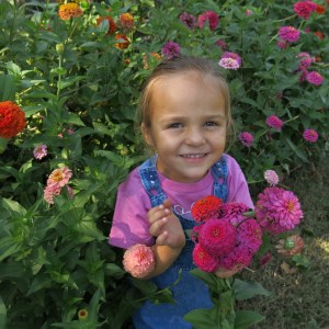 My three-year-old daughter.